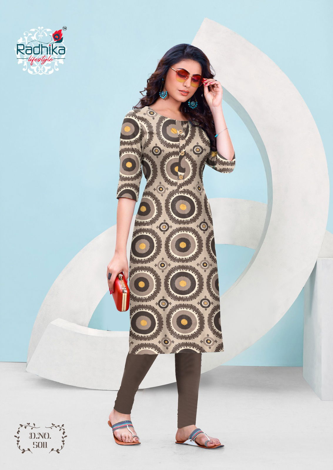 Traditional Vol 5 By Radhika Cotton Kurtis Catalog